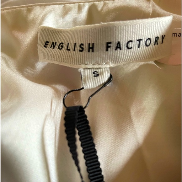 Anthropology, English Factory Sleeveless Faux Feather Top. Price firm. - Picture 9 of 11